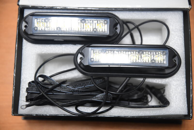 Фары дневного света AMP LD0601 9-32V 6W White